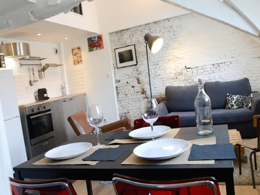 Souvenirs Vieux Lille Apartment 2 Chambres 24H24H Access Zimmer foto